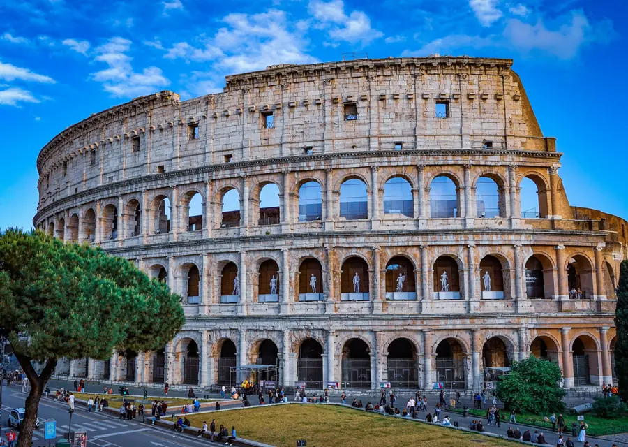 The Colosseum in Rome